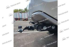 Фаркоп на Isuzu MU-X II 2022-XX, под квадрат, 52555