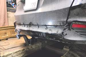 Фаркоп Honda Shuttle 15-22 в т.ч. гибрид под квадрат, 50мм 55819