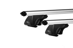 Багажник на крышу LUX Классик 1,2м на Volvo XC90 I 2002-2014 аэро дуги, на рейл., 50760