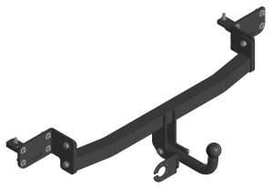 Фаркоп Nissan Almera Classic 2006-2012, рама и крюк шар 50 мм, 50662