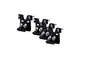 Комплект адаптеров 2 LUX Hyundai Santa Fe IV 2018-XX интегр. рейлинг