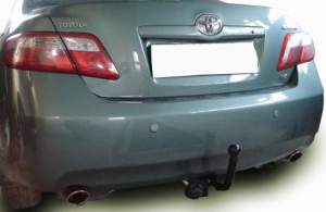 Фаркоп Toyota Camry 06-11 седан рама и крюк-шар, 50мм 12882
