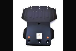 Защита картера Toyota Land Cruiser 100 98-07 V-4,2D; 4,7 сталь, 2 мм 1787