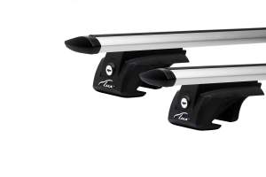 Багажник на крышу LUX Элегант 1,2м Volvo XC90 I 2002-2014 крыл. дуги, на рейл., 50787