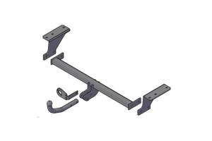 Фаркоп Renault Koleos 2017-2020, рама и крюк-шар 50 мм, 51279