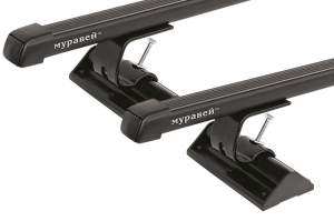 Багажник на крышу Kia Ceed II хэтчбек 2012-2018 прямоуг. дуги, в штат. м. 41227