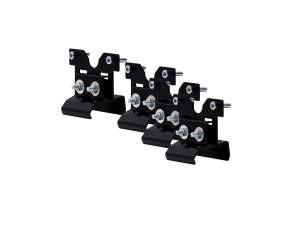 Комплект адаптеров 2 LUX Kia Soul II рестайлинг хэтчбек 2013-2019 интегр. рейлинг