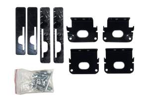 Комплект адаптеров 4 LUX Toyota RAV4 V 2019-XX интегр. рейлинг