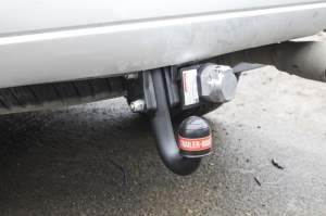 Фаркоп Toyota Land Cruiser Prado 2002-2009, рама и крюк шар 50 мм, 245