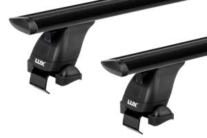 Багажник на крышу Lifan X50 (с пласт. рейл.) хэтчбек 2015-2019 крыл. дуги, за двер. пр., 56649