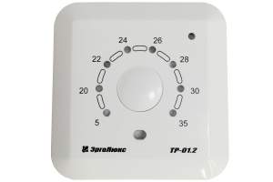 Терморегулятор накладной ТР-01.2ВП ЭргоЛайт с датчиком воздуха и пола