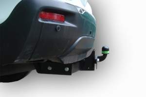 Фаркоп Toyota Highlander 2010-2013, рама и крюк шар 50 мм, 12987