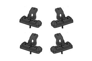 Комплект адаптеров 5 ШМ789 LUX CITY Subaru Impreza III хэтчбек 2007-2011, в штатные места, 51566