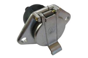 Розетка фаркопа и прицепа европейская 7-контактная алюминиевая 24V 150671G.