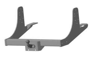 Фаркоп ГА3 Газель 95-нв глушитель в бок рама и крюк-шар, 50мм 11704