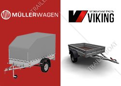 Прицепы для любых задач: Mullerwagen и Viking уже в продаже!